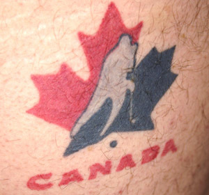 Hockey Canada Tattoo