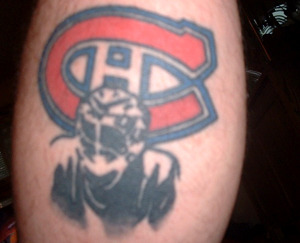 Montreal Canadiens Tattoo
