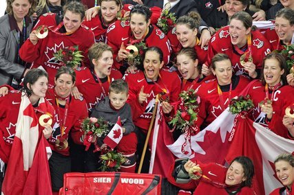 Team Canada Women -  2006 Winter Olympic Champions 
