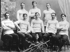Minnesota Duluth Ice Polo Team 1892