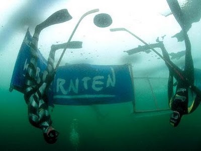 Underwater Ice Hockey -1