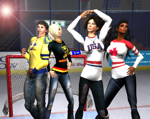 Ice Hockey Fans by Alezohol 1