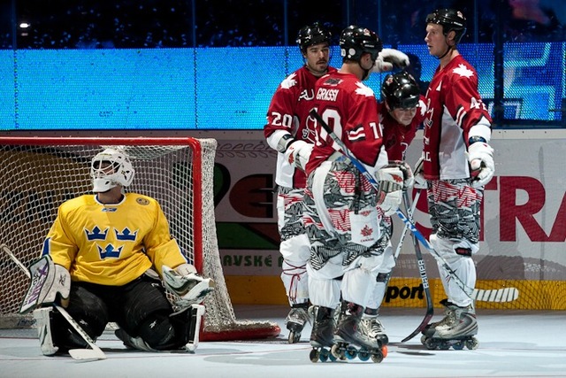 Inline Hockey at World Championships, Sweden vs Team Canada