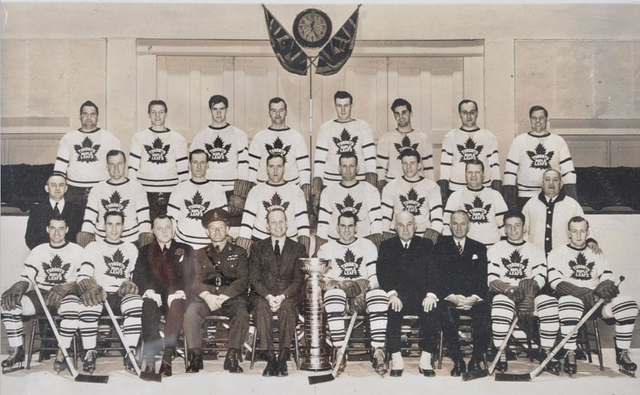 Stanley Cup Champions 1942 Toronto Maple Leafs