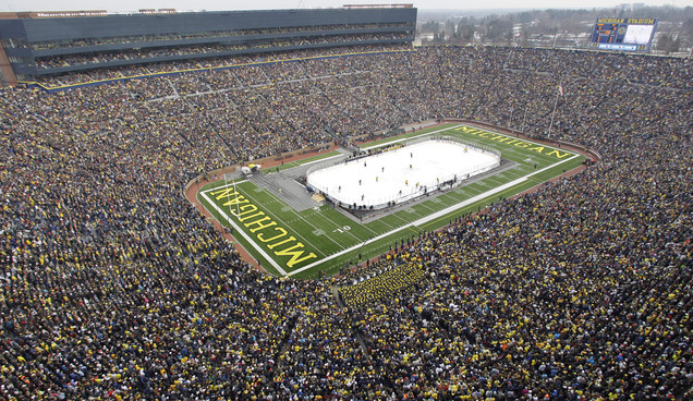 The Big Chill at Michigan Stadium - 113,411 Fans