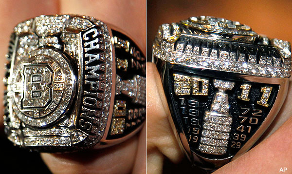 Boston Bruins 2011 Stanley Cup Ring