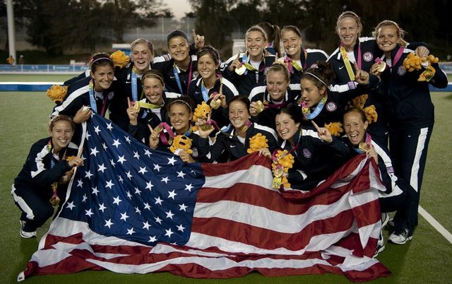 Team USA Womens Field Hockey 2011 Pan American Champions