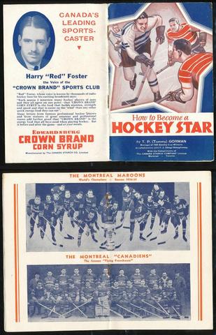 Hockey Booklet 1935