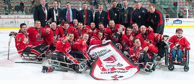 Sledge Hockey Team Canada - World Sledge Hockey Challenge - 2011