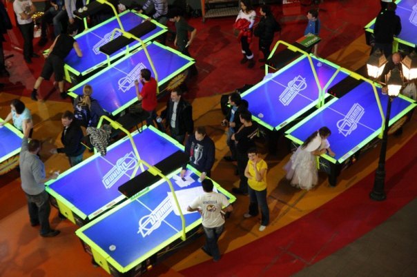 Air Hockey Tournament in Russia