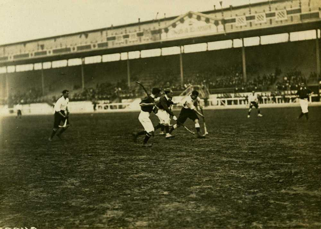 Olympic Games Hockey Action in 1908 London, England -1