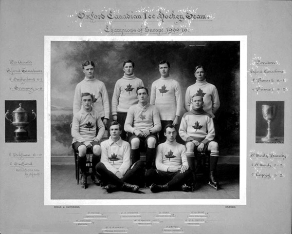 The Oxford Canadians - 1910 Champions of Europe