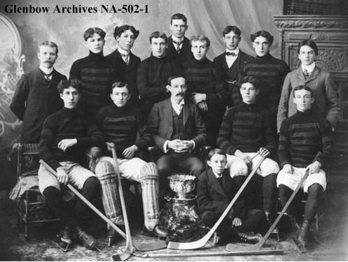 Champion Ice Hockey Team from Calgary - circa 1900
