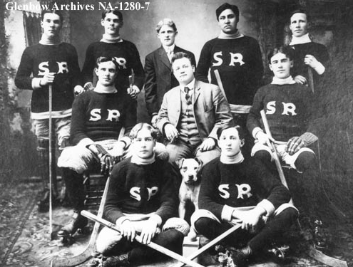 Roller Hockey Team from Calgary - 1908