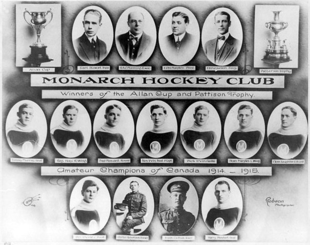 Winnipeg Monarchs - Allan Cup Champion 1915