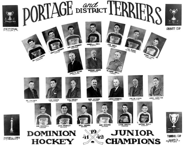 Portage Terriers - Memorial Cup Champions 1942