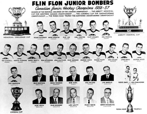 Flin Flon Bombers - Memorial Cup Champions 1957