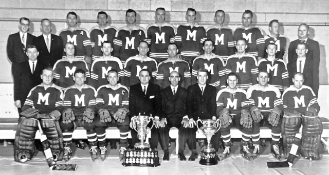 Winnipeg Maroons - Allan Cup Champions 1964
