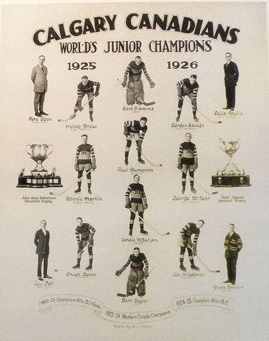Calgary Canadians - Memorial Cup Champions - 1926