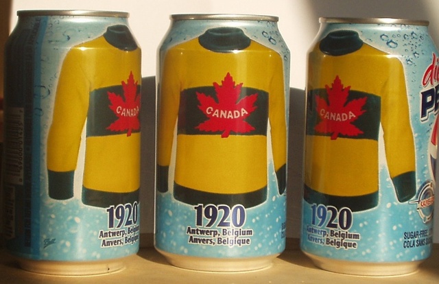 Winnipeg Falcons - Diet Pepsi Cans