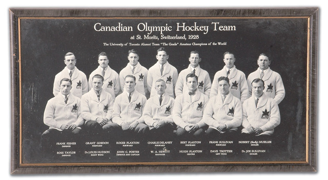 The Varsity Blues - Team Canada - Winter Olympic Champions 1928