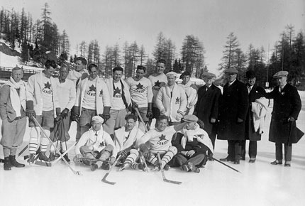 The Varsity Blues - Team Canada - Winter Olympic Champions 1928 