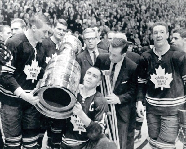 George Armstrong - Toronto Maple Leafs Captain & The Stanley Cup