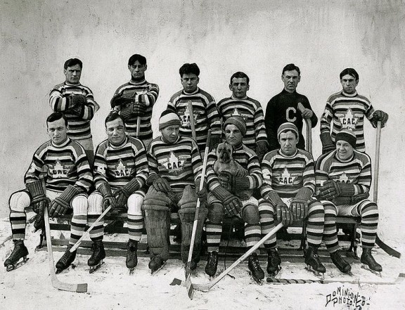 Montreal Canadiens - Club Athletique Canadien Team Photo 1912