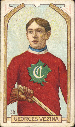 Georges Vezina - Hockey Card - 1910 - 11