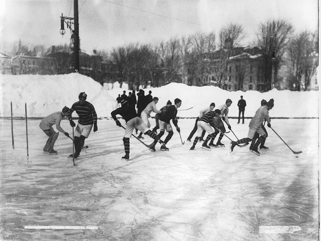 McGill University Hockey Club Intrasquad Game - 1902