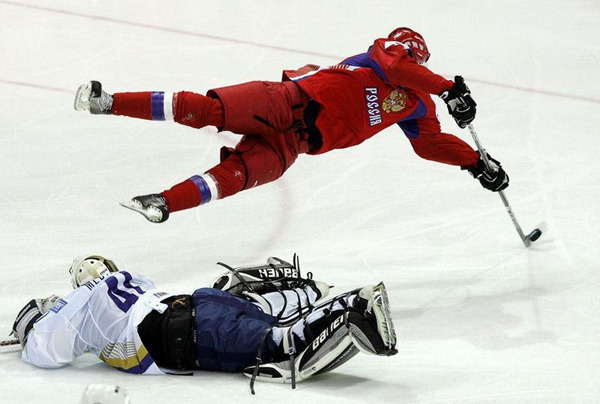 Evgeni Malkin Superman Goal at World Championship