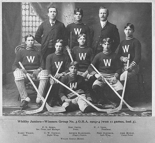 Whitby Juniors Ice Hockey Team - 1903-04