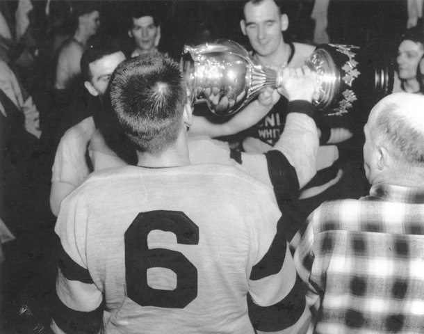 Whitby Dunlops - Drinking From Allan Cup - 1959