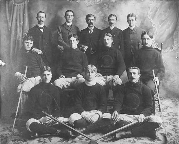 Whitby Ice Hockey Team - 1900