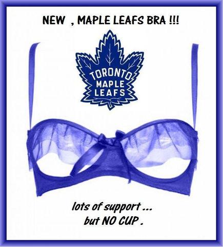 Toronto Maple Leafs Bra / Joke
