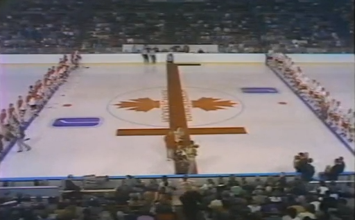 Summit Series - 1972 - Game 4 - Vancouver - Pre Game Ceremony