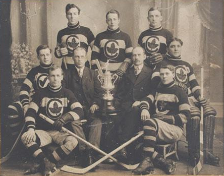 Cobalt Hockey Club - Champions Temiskaming League - 1909