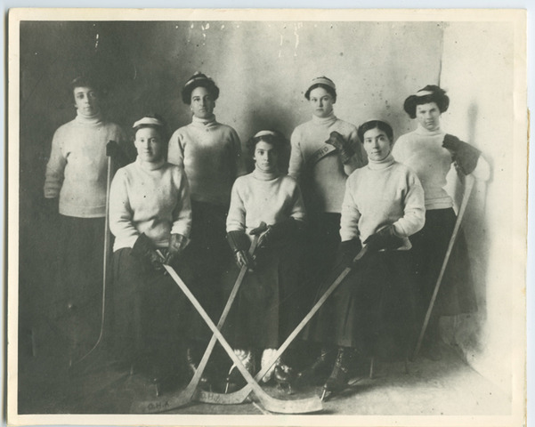 Cobalt Ladies Ice Hockey Team - 1910