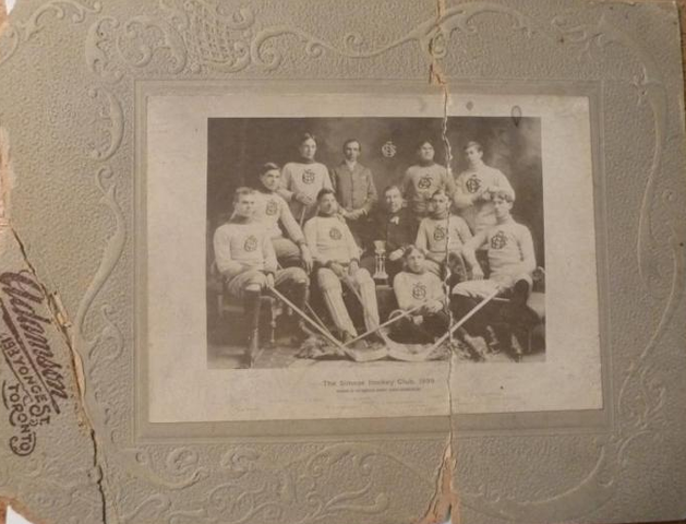 The Simcoe Hockey Club - 1899