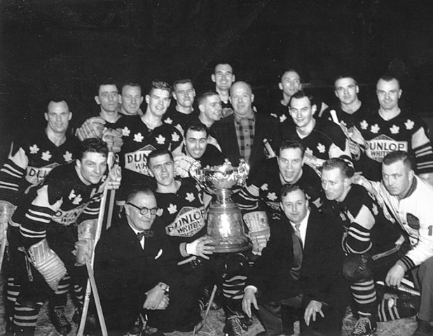 Whitby Dunlops - J Ross Robertson Cup Champions - 1959