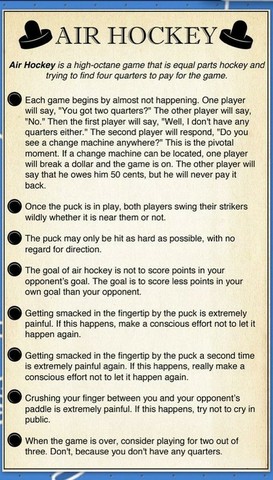Air Hockey - A Fun Look at Some Rules