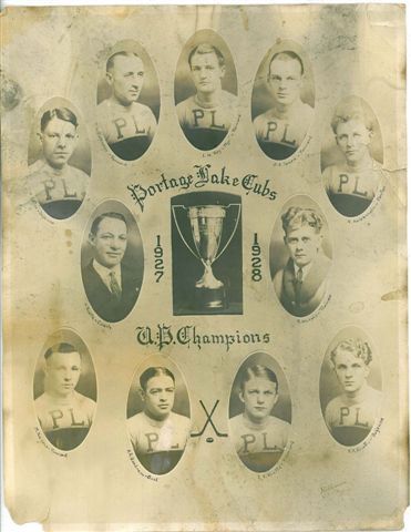 Portage Lake Cubs - 1928 - U B Champions