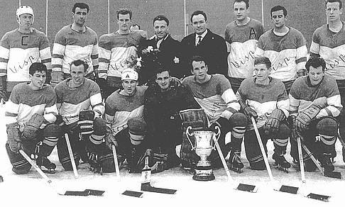 EHC Visp - Champions of Switzerland - 1962