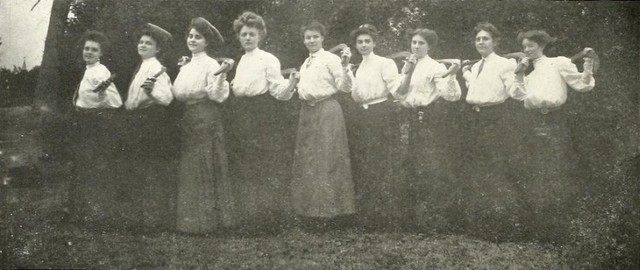 Belmont College Women's Field Hockey Team - 1906 - Chickasaws