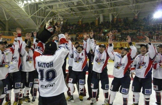 Oji Eagles ~ Asia League Ice Hockey Champions ~ 2012
