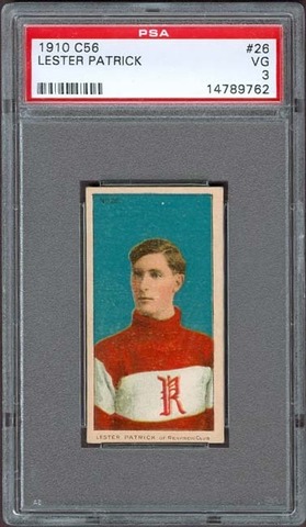 Lester Patrick Hockey Card 1910