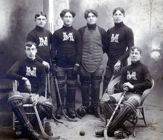 New Market Roller Hockey / Polo Team - 1901