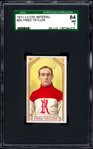 Fred Taylor - C55 - Imperial Tobacco Hockey Card - 1911