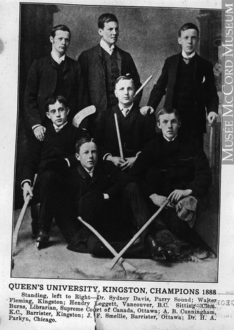 Queens University - Kingston Champions - 1886