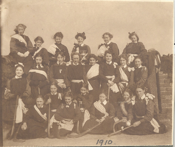 St. Mary's Layton Hill Convent Ladies Field Hockey Team - 1910